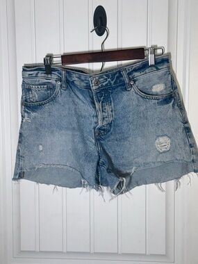Express denim shorts